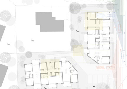 Plan Neubau Wohnhäuser ((Quelle: Ductus Studio GmbH)